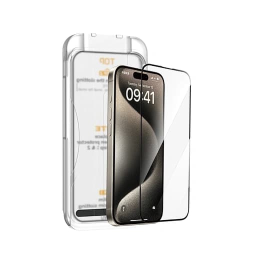 WiWU Wi-SQ009 iPrivacy 360° Anti-Peep Tempered Glass for iPhone 15 Pro Max