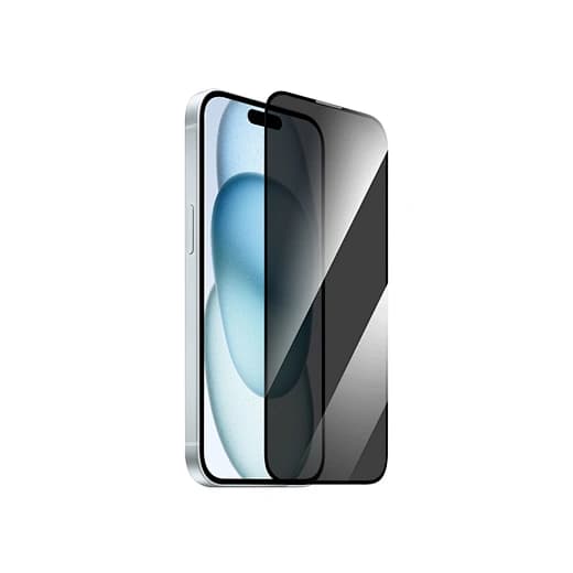 WiWU iPrivacy 360° Anti-Peep Tempered Glass Screen Protector for iPhone 16 Pro 6.9"