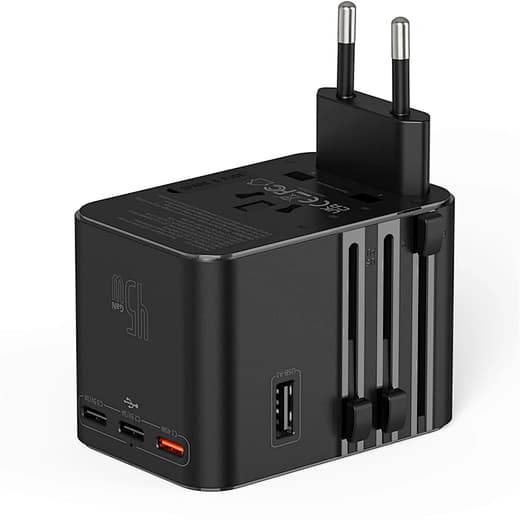 Universal Travel Adapter with USB Ports