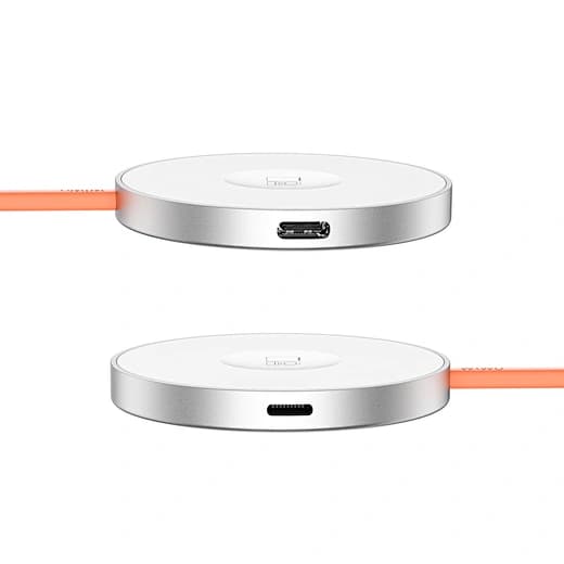 Wireless Charging Pad with USB-C and Micro USB Ports